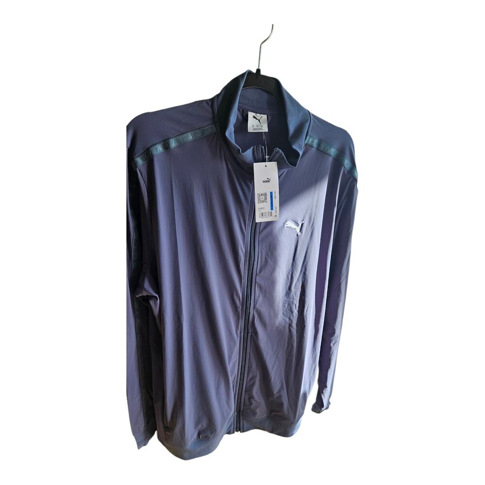 PUMA Gray Skies Stretchknit Regular Fit Sports Jacket Sise XL NWT Men's